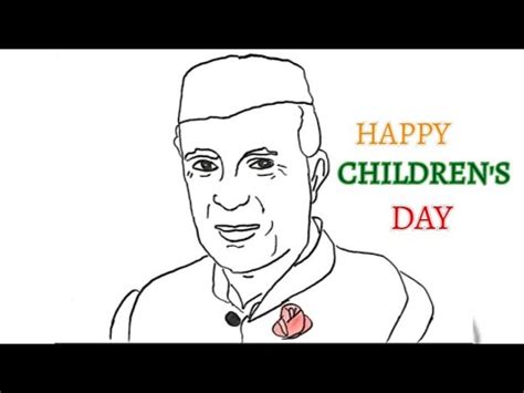 Indian, british, and world opinion nehru was a passionate advocate of education for india's children and youth, believing it essential. How to draw Jawaharlal Nehru | Easy Chacha Nehru Drawing ...