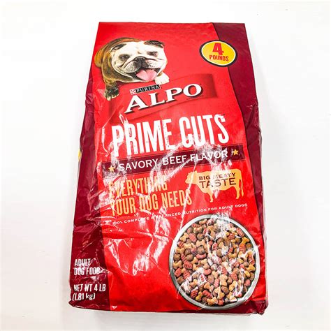 Check spelling or type a new query. 1/ 4lb. ALPO Prime Cuts Dog Food - Abe Wholesale