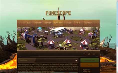 The most anticipated server of 2018. Runescape Private Server Template2 4 SALE! HTML by ...