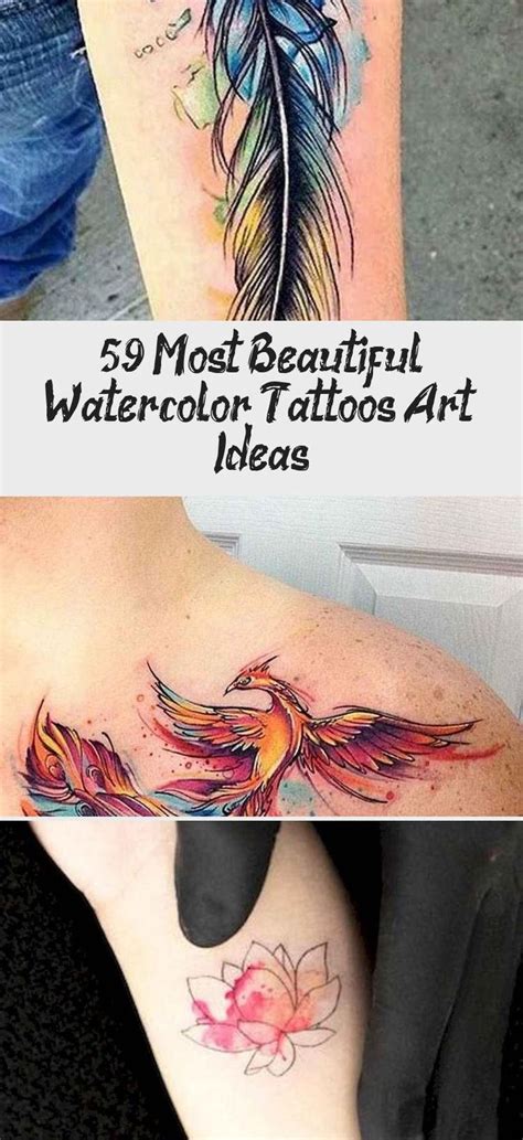 Providing beautiful watercolor tattoo art. 19 Most Beautiful Watercolor Tattoos Art Ideas # ...