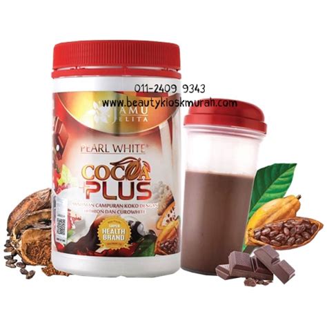 Mengekalkan keanggunan dan keremajaan dari dalam. PEARL WHITE COCOA PLUS JAMU JELITA | BEAUTY KIOSK