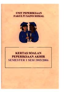 By the way, dr ling how kee is going to visit rmit university this 20 august 2012 to meet with these 5 students from unimas and rmit university. Kertas soalan peperiksaan akhir : Fakulti Sains Sosial ...