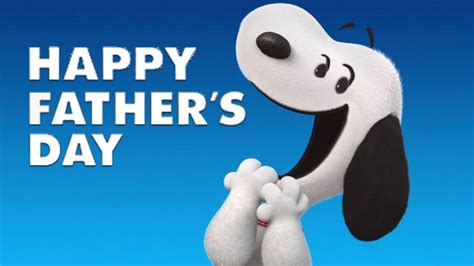 Wish a great dad a happy father's day with a cool father's day card he's sure to appreciate. Snoopy & Charlie Brown: The Peanuts Movie | Happy Father's ...