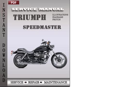 When you have a classic design, there is little. Triumph Speedmaster Factory Service Repair Manual Download ...