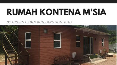 Wlaupun begitu ianya berpotensi tinggi untuk dimajukan. Rumah Kontena Malaysia: APA! ADA RUMAH KONTENA SEJUK ...