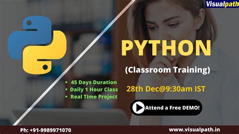 Python module of the week. Python Course in Hyderabad - Training or Development Class