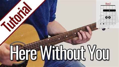 3 Doors Down - Here Without You | Gitarren Tutorial ...