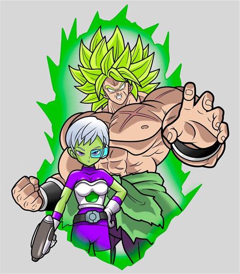 The official home for dragon ball z! Broly and Cheelai, Tattoo Design | Dragon ball wallpapers ...