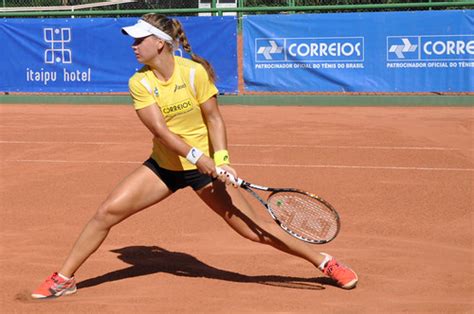 Pigossi has won four singles and 32 doubles titles on the itf women's circuit. Laura Pigossi | Crédito: Rubens Lisboa/CBT | cbtenis | Flickr