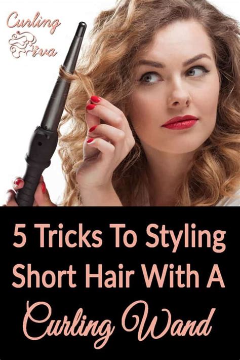 If curling is part of your regular styling routine, do investigate the best curling irons and wands, which are designed for curling hair in the first place. 5 Tricks to Styling Short Hair With Curling Wand - Curling ...