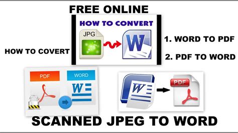 To convert jpg to doc word press the browse button, then search and select the file jpg you want to convert. Convert Free ONLINE JPEG/pdf/word/excel to any Format ...