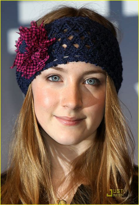 Saoirse ronan, known for her roles in atonement and the lovely bones, has set critics fluttering with brooklyn, which many expect will earn her a second oscar nomination. Saoirse Ronan Has Tokyo Bones | Photo 355726 - Photo ...