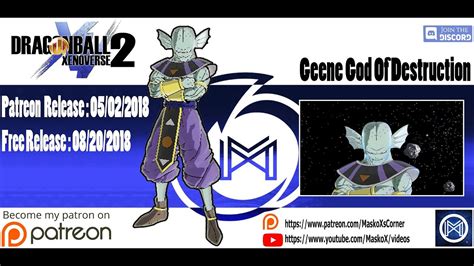Do you like this video? Dragon Ball Xenoverse 2 - Geene (Universe 12 God of ...