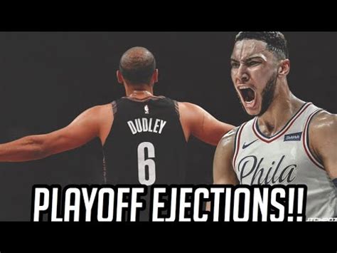 Playoffs are wide open with top teams advancing to divisional round. NBA 2019 Playoff Ejections (So Far) | ᴴᴰ - YouTube