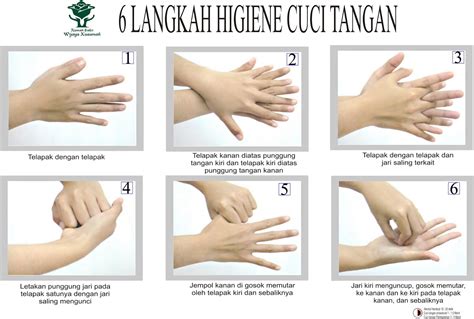 Namun, tahukah anda, mencuci tangan sangat penting untuk. Cara Cuci Tangan 6 Langkah