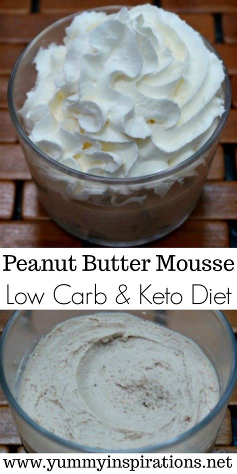 23 healthy low calorie desserts recipes for diet Low Carb Peanut Butter Mousse Recipe - Easy Keto Diet Dessert Recipes | Recipe | Mousse recipes ...
