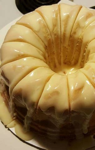 Place the butter into a separate bowl and beat in the eggs, one at a time. Vanilla Buttermilk Pound Cake With Cream Cheese Glaze in 2020 (With images) | Cream cheese glaze ...