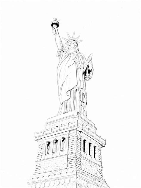 Kids who print and color sheets and pictures, generally acquire and use knowledge more effectively. Free Coloring Book Page Of Statue Of Liberty, Download ...