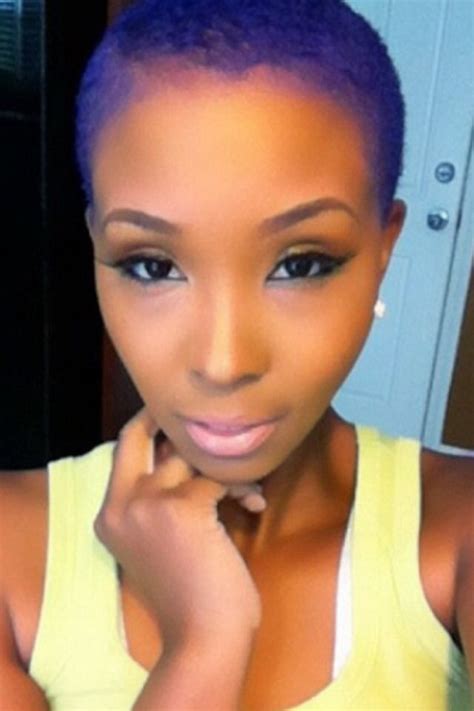 Maybe you would like to learn more about one of these? PURPLE TWA OMG | Natural hair styles, Short sassy hair ...