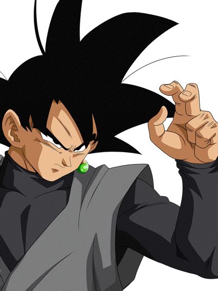 Resurrection 'f', it is shown that shenron is able to leave without being requested to. Goku Black render 11 Dokkan Battle by Maxiuchiha22 on DeviantArt