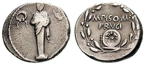The official subreddit for electronic artist c418 (aka daniel rosenfeld), creator of the minecraft soundtrack and many other things. M Piso Mf Frugi AR Denarius. 58 BC. Terminus statue ...