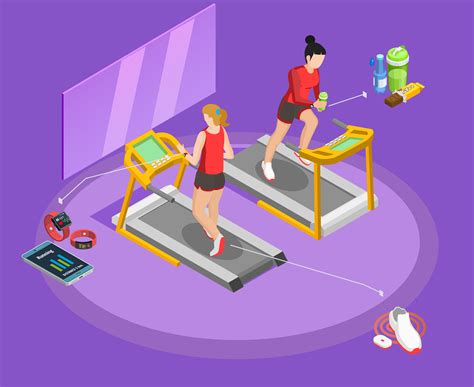 Healthy Lifestyle Isometric Template - Download Free ...