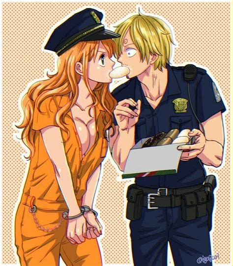 I dont own any of the art. Épinglé par Jojo, OP and overwatch 🌸 sur SanjiXNami | Luffy