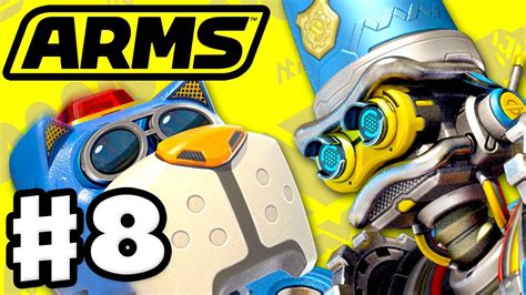 All footage was recorded online against real players. ARMS - Gameplay Walkthrough Part 8 - Byte & Barq Party ...