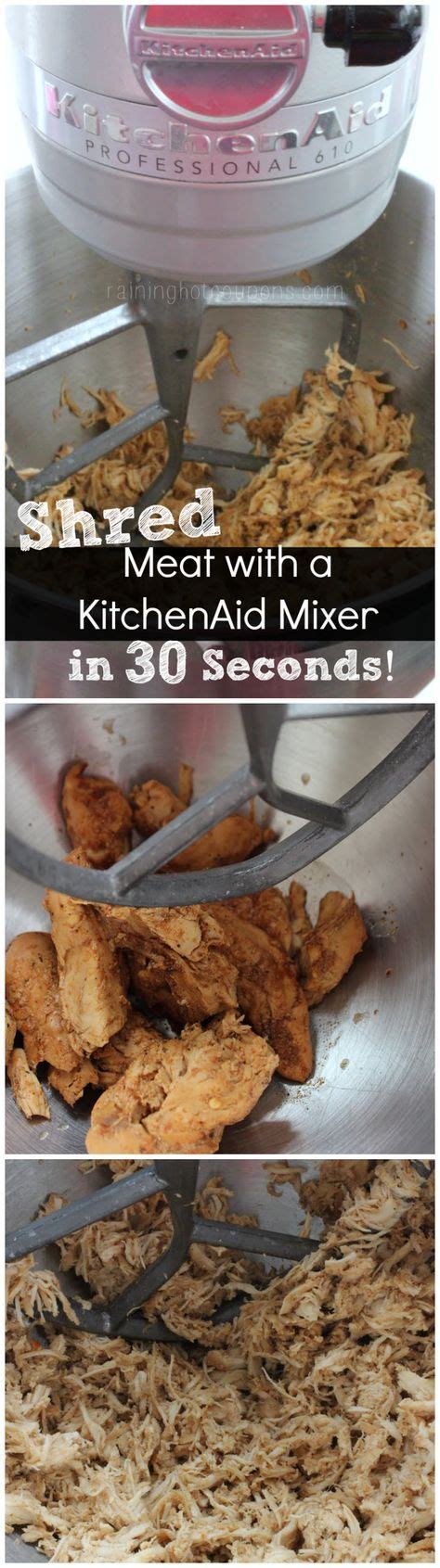 Kitchenaid hand mixer attachments for creaming butter. Shred Meat with a KitchenAid Mixer in 30 Seconds! | Stand ...