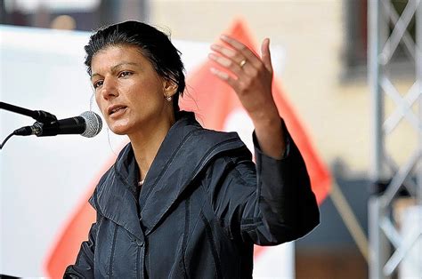 Talent und echte leistung zu belohnen und gründer mit guten ideen ungeachtet ihrer herkunft zu fördern. Sarah Wagenknecht - Allmystery