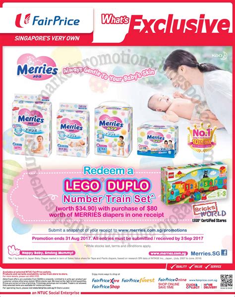 Giant free rm10 for your touch 'n go ewallet with every purchase of rm29 and above in a single receipt. NTUC FairPrice Merries Diapers Promotion 04 - 31 August ...