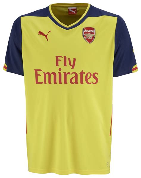 Arsenal match worn shirt v chelsea gabriel. Arsenal London Auswärts Trikot 2014-15