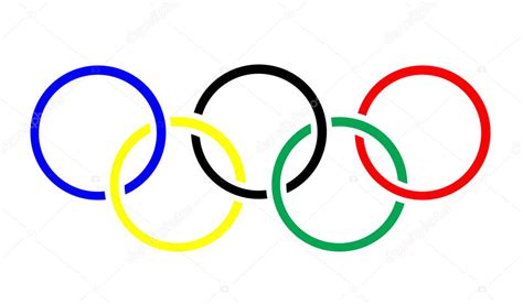Olimpiyat halkaları anlamı nedir ve olimpiyat halkaları nerede kullanılır? Olympijské kruhy — Stock Vektor © leonardo255 #11914942