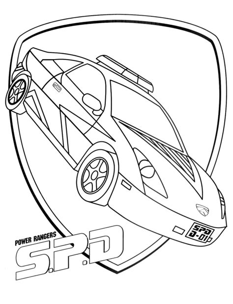 Power rangers coloring pages printable games. Power Rangers SPD Coloring Pages - GetColoringPages.com