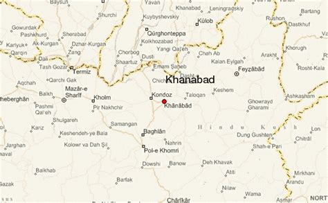 Map of kunduz, afghanistan latitude & longitude for kunduz, afghanistan in decimal degrees: Khanabad Weather Forecast