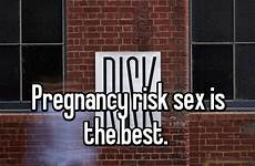 pregnancy risk sex