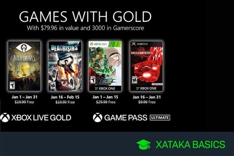 En este caso podrían haber entrado títulos como arena of valor, 'pokémon go' o clash royale, por poner unos pocos ejemplos más. Juegos de Xbox Gold gratis para Xbox One y 360 de enero 2021