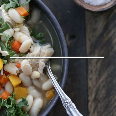 I have a secret to share with you when it nothing says comfort to me more than a big pot of steamy cannellini and butter bean soup, packed with good nutrition simmering on the stove. Chicken Detox Soup with Cannellini Beans and Kale - Chef ...