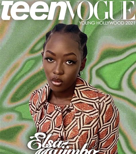 Angel elsa majimbo has become an internet sensation overnight after her hilarious lockdown videos went viral. Kenya's Elsa Majimbo is on the Cover of Teen Vogue's ...