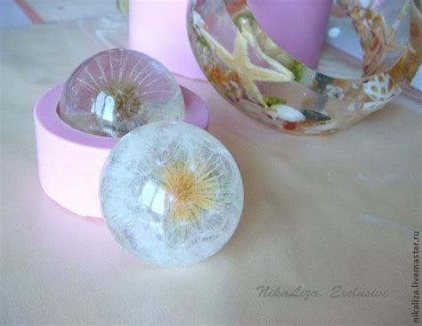 Can you put fresh flowers in resin. FurnityurMolds: BIG Tutorial. Jewelries with dandelion ...