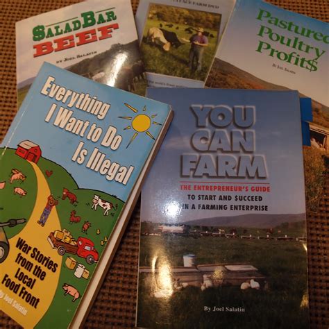 In this page, we include our own version, a free salatin style chicken tractor plan. Which Joel Salatin book should I read? - Eight Acres