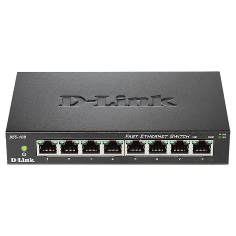 To use the console port, you need the following. D-Link 8-Port Unmanaged Gigabit Switch - DGS-108 | London ...