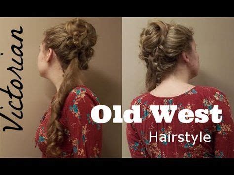There's no obstacle big enough, no person cruel enough, no set of circumstances complex enough to prevent you from claiming what is rightfully yours—a. The Prestige inspired hairstyle ~ Victorian Old West updo ~ Long Hair ~ ... | Western hair ...