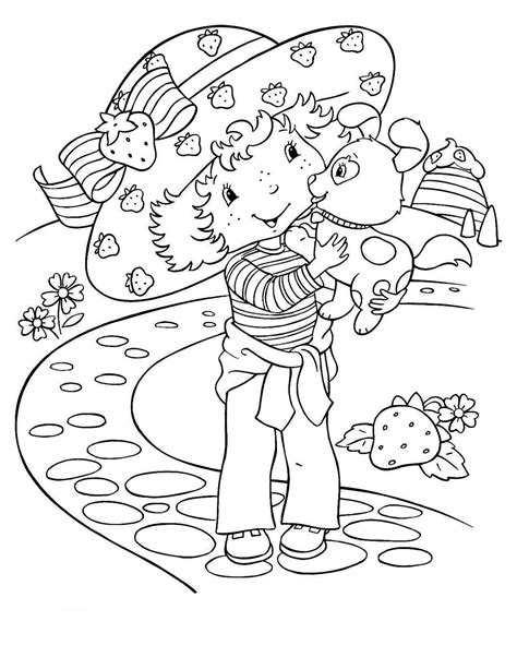 And many more similar colorings under the heading «» on the site «coloring pages for you». Dibujos de Rosita Fresita para colorear | Dibujos Para ...