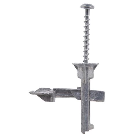 These make use of a spring action to expand installing a toggle anchor. Zip-It Zip Toggle Drywall Anchor with Screw (2-Pack ...