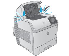 You can use this printer to print your documents and photos in its best result. HP LaserJet Enterprise M604, M605, M606 - Installare il raccoglitore opzionale | Assistenza ...