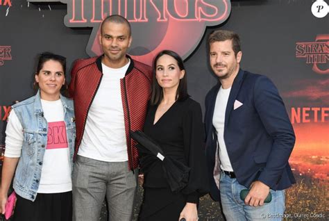 Submitted 1 day ago by getsomecontents. Tony Parker avec sa femme Axelle Francine et guest à la ...