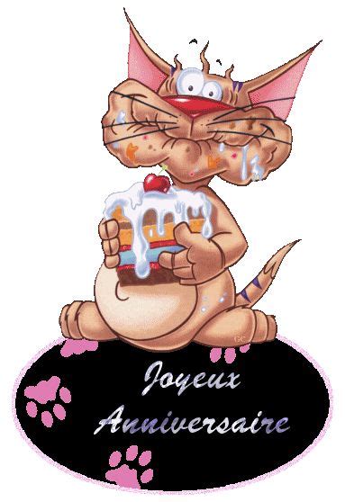 Gif joyeux anniversaire page 2. Gifs animés pour fêtes anniversaire | Carte anniversaire ...