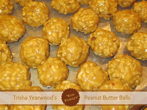 I questioned the tablespoon each of vanilla, baking soda and this peanut brittle came out great! Kaitlin in the Kitchen: Trisha Yearwood's "Miss Mickey's ...