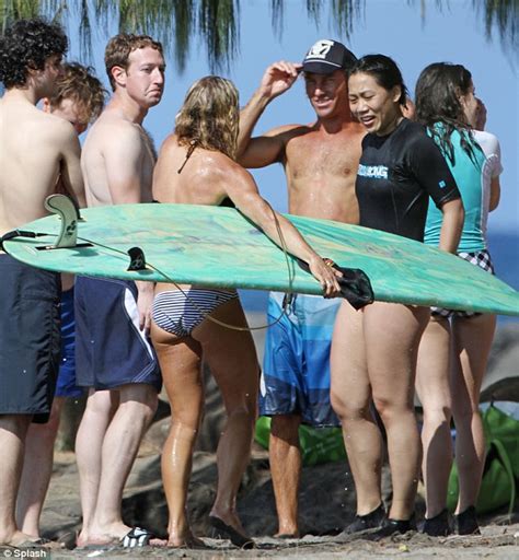 Zuck seemed to have a good handle on the water sport as he was seen riding a. Mark Zuckerberg and Priscilla Chan surfing at Christmas in ...